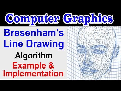 Bresenham’s Line Drawing Algorithm || Example & Implementation
