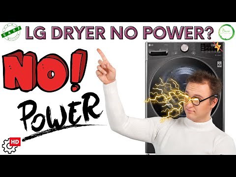 "New LG Dryer Has No Power? Here's the Fix You Need to Know!"