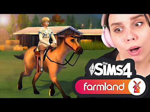 Playing The Sims 4 FarmLand - part 1 (mod)