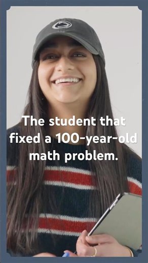 This Penn State student found what mathematicians missed for a century #math