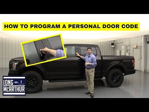 How to Program the Door Code on the Ford F-150