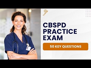 CBSPD Practice Exam - CSPDT Certification Study Guide & Review (50 Key Questions)