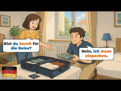Learn German Short Conversations for Beginners | Simple Everyday Life German dialogues (A1-A2)