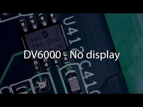 HP Pavilion DV6000 - No display Repair - For beginers