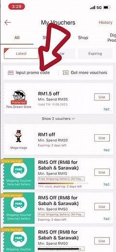 How to use your Shopee voucher for online shopping 😜