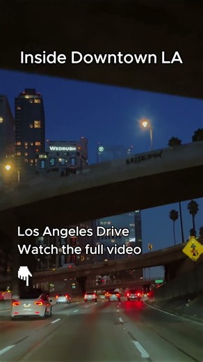 Downtown LA at Night Looks Unreal