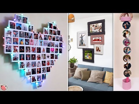 10 DIY Ways to Make Unique Crafty Photo Frames !!!