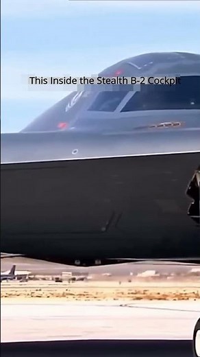 This Inside the Stealth B-2 Cockpit