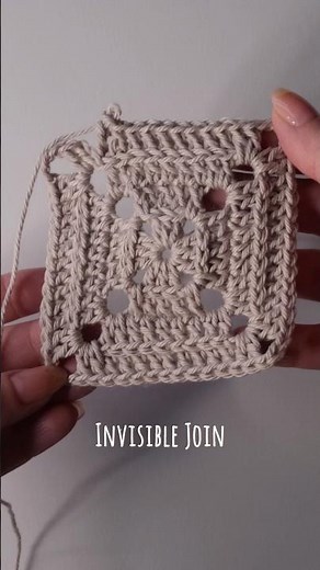 Watch the full tutorial on my YouTube channel 🧶📹 Invisible Join in Crochet