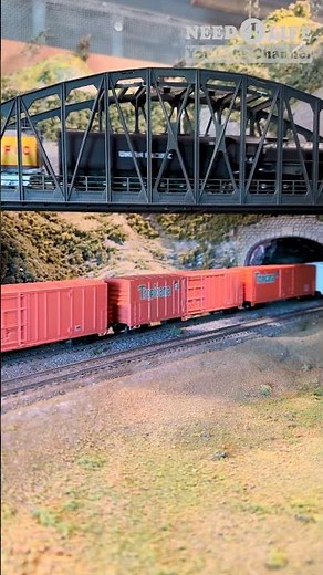 HO Scale Layout Inside a six-door C&O Horse Car #modelrailroad #train #modelrailway #trainvideo