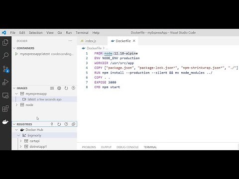 VS Code Docker Extension - Overview