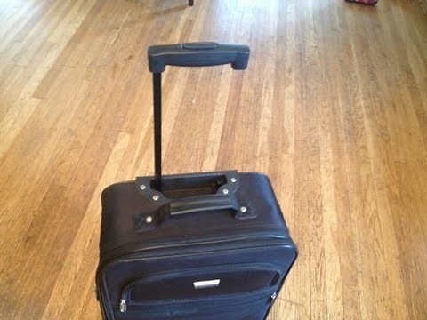 How to Repair a Suitcase Handle
