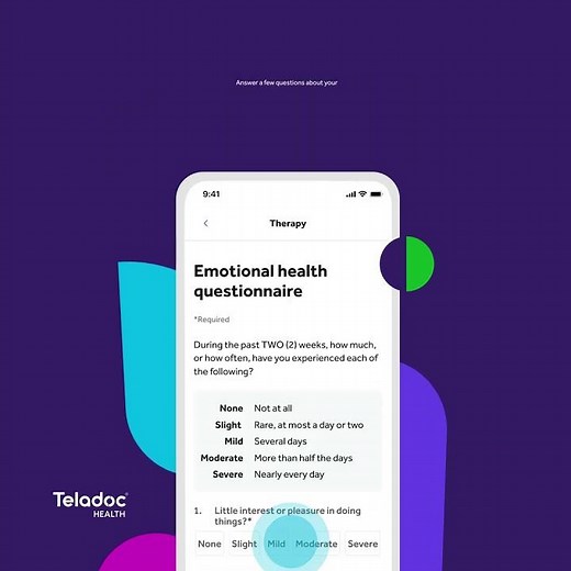 How to schedule a Teladoc Health Mental Health Visit