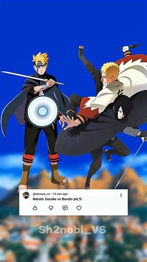 Who is stronger? #naruto #boruto #sasuke