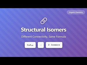 Structural Isomers Explained: Different Connectivity in Organic Chemistry