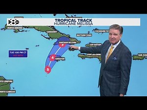 Hurricane Melissa tracker: Latest Jamaica forecast, models, category and path