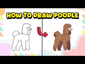How to Draw a Poodle – Step-by-Step Dog Breed Drawing