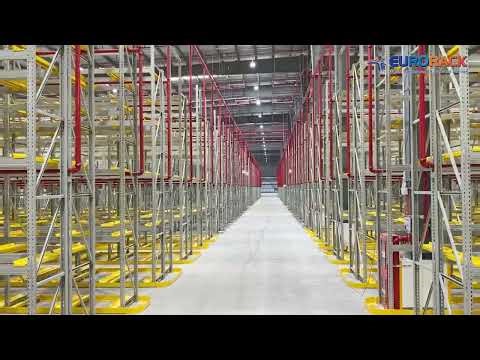 VNA Pallet Racking – High density storage system with integrated fire protection