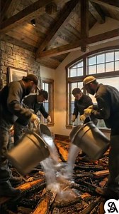 Incredible Epoxy Resin Floor in Rustic Home #design #transformation #viral