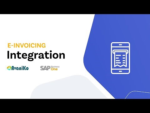 E-Invoicing Integration With SAP Business One