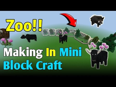 Zoo! In Mini Block Craft 3D | smart gamer