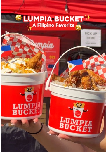 Lumpia and Chicharron at FoodieLand Las Vegas