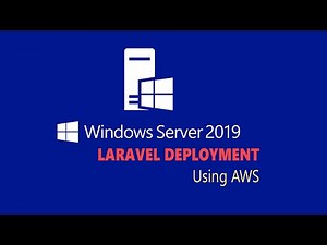 Laravel Tutorial - Deploy any Laravel App on Windows Server 2019 IIS using AWS