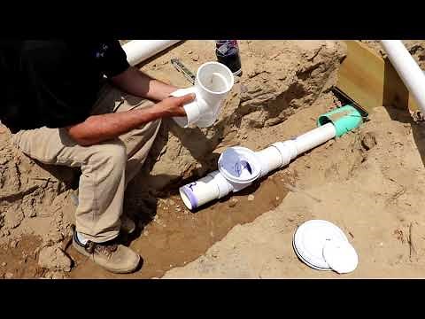 Running a sewer line part 2 Piping
