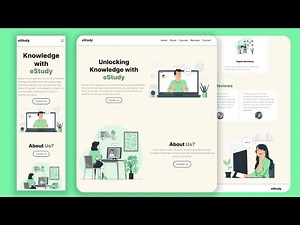 Complete React and Tailwind CSS Website Design Tutorial - Build an Educational Landing Page #react