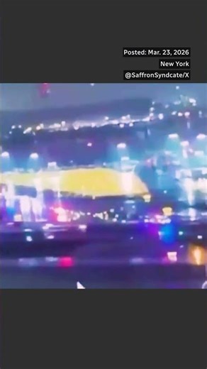 Video shows Air Canada plane crashing into fire truck on tarmac