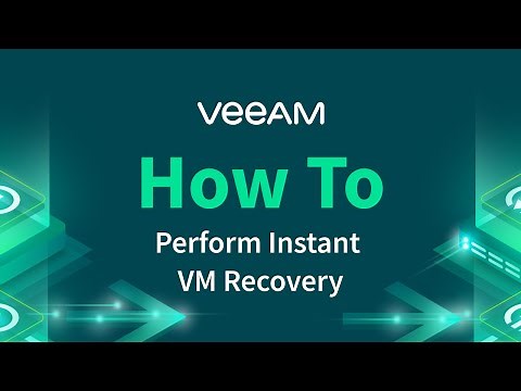 How to Perform Instant VM Recovery