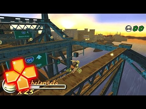 Teenage Mutant Ninja Turtles PPSSPP Gameplay Full HD / 60FPS