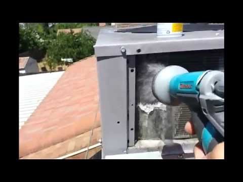 DIY Air Conditioner Coil Cleaning