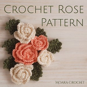 Easy Crochet Rose | Free Crochet Pattern -