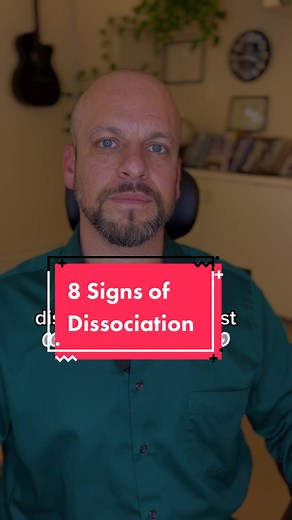 8 Signs of Dissociation #dissociation #dissociative #mentalhealth #mentalhealthawareness #mentalhealthmatters #freezeresponse #shuttingdown