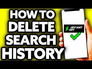 How To Delete Search History on Deviantart [Very Easy]