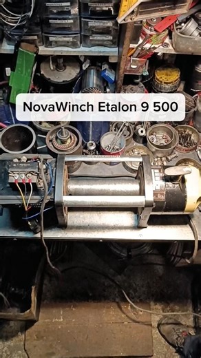 The NovaWinch Etalon 9500, a unique winch with interesting features and repair results.