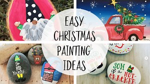100+ Best Christmas Painting Ideas That's Easy to Make