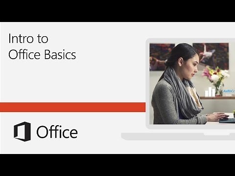 Introduction to Office Basics training