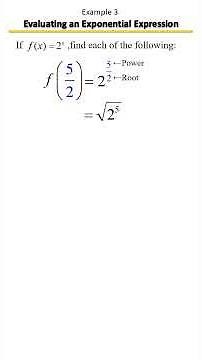 Evaluating Exponential Functions | Quick & Easy! 🚀 Example 3