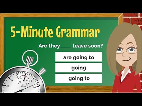 FUTURE SIMPLE (Going To) - English Grammar Lesson + MINI QUIZ