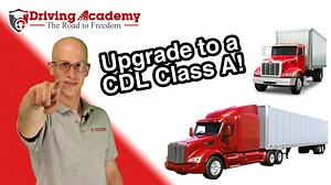 Driving Academy www.cdldrivingacademy.com 908-525-3609 How do you upgrade from a CDL class B to a CDL class A? The steps are somewhat more simple, but don't be fooled; a CDL class A vehicle is a different beast from the CDL class B. Jonathan from CDL driving Academy is here to explain those differences, and why you might wish to upgrade your CDL class B. If you are looking to get a CDL and want to train with only the BEST CDL school, give us a call TODAY to get started on your ROAD TO FREEDOM! |