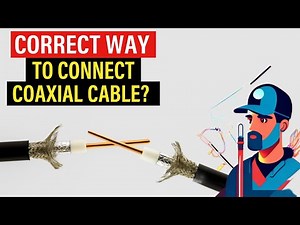 How to Connect a Coaxial Cable Correctly — Preserve Signal Quality