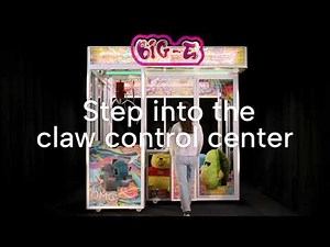Big-E | Immersive Arcade Claw Machine for Giant Plush Prizes | ELAUT