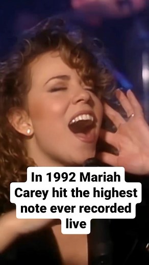 Mariah Carey Highest Note in Song Performances