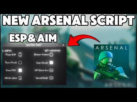 Roblox Arsenal Aimbot,Inf ammo,instant reload script gui new 2025
