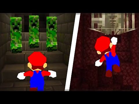 This Minecraft Mod adds in the Super Mario 64 Engine!