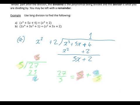 A21 Algebraic Division
