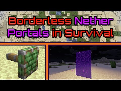 How to Easily Remove the Obsidian from Nether Portals | No Update Suppression