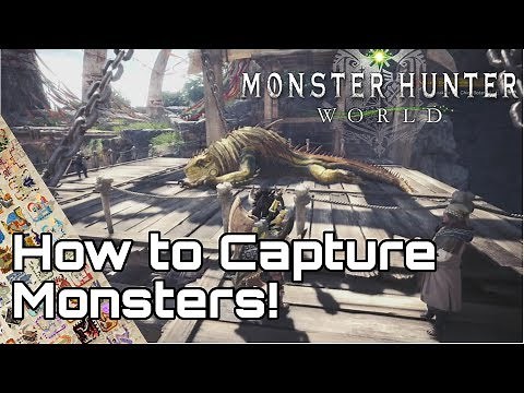 MONSTER HUNTER WILDS! How to Capture Monsters Guide